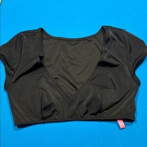 Victoria's Secret Super Cute Black Bikini Top